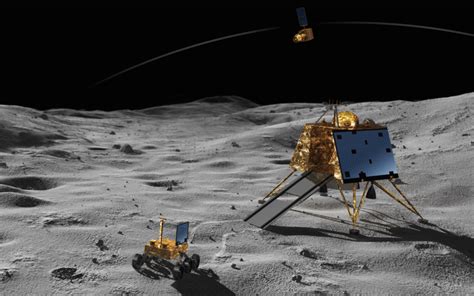 India’s space agency says it has launched a lander and rover to explore the moon’s south pole